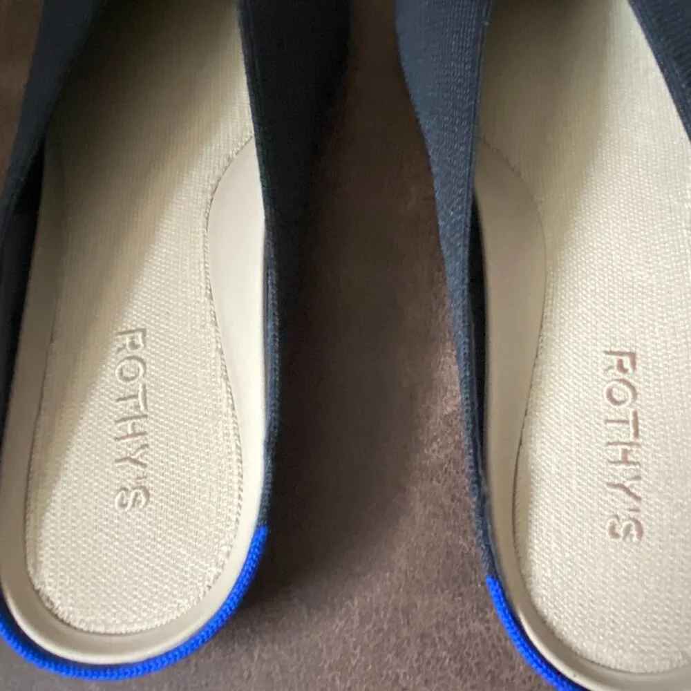 New Rothy's The Almond Demi Mules Pointed Toe Slip On Comfort Slides Shoes 11 - Picture 6 of 8